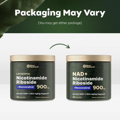 Reus Research NAD+Nicotinamide Riboside 900mg(80count)